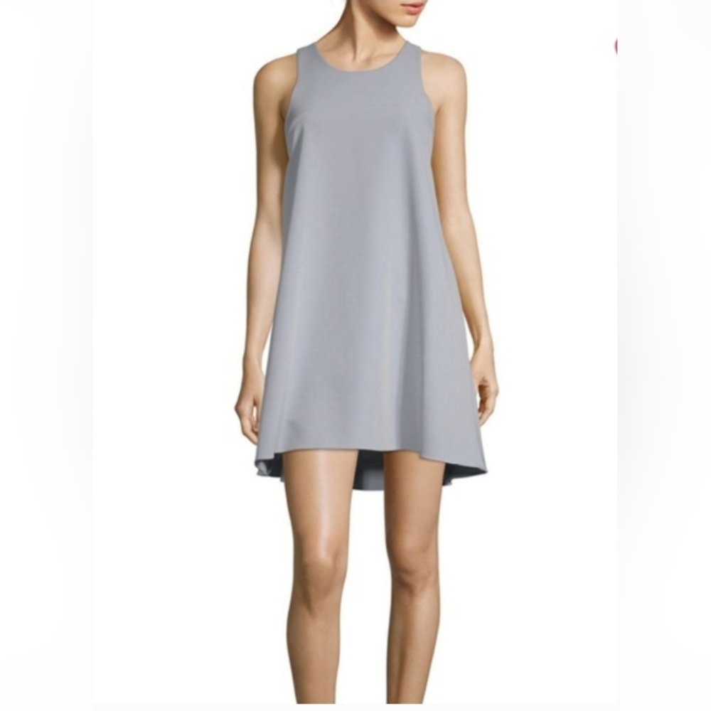 MILLY Sleeveless Trapeze Dress MILLY 8 Flowy